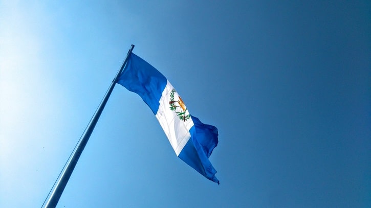 Bandera nacional de Guatemala