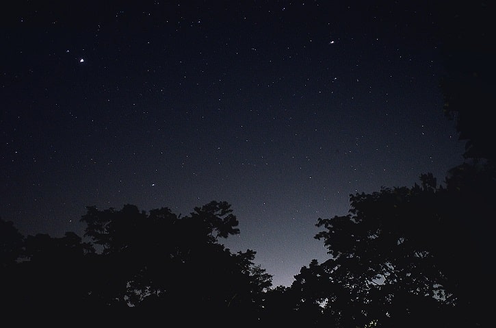 Noche estrellada en Guatemala