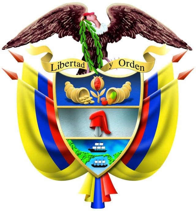 Símbolos patrios de Colombia: Escudo nacional