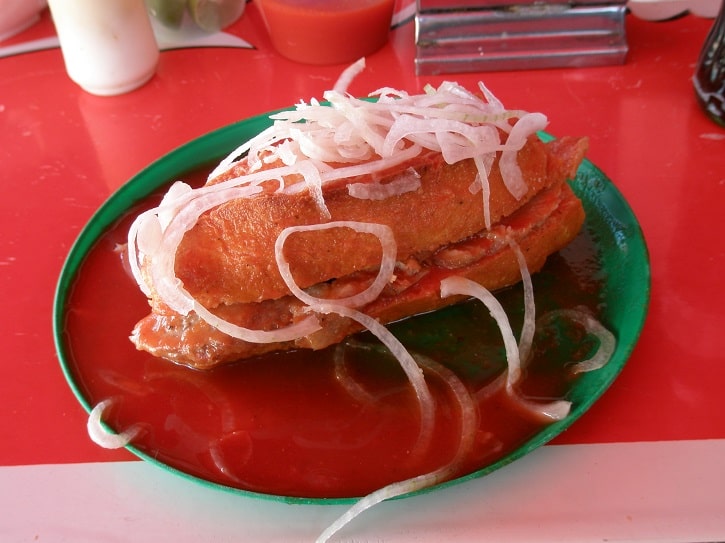 Comidas típicas de México: Torta ahogada