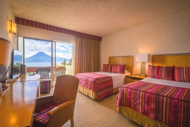 Hoteles en Panajachel con vista al lago: Porta Hotel del Lago