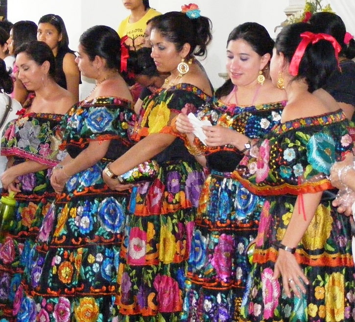 Trajes típicos de México: Chiapas