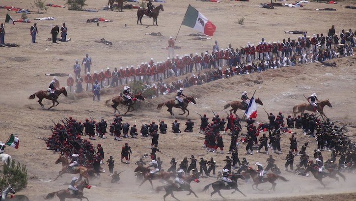 Fiestas Mexicanas: Batalla de Puebla o 5 de Mayo