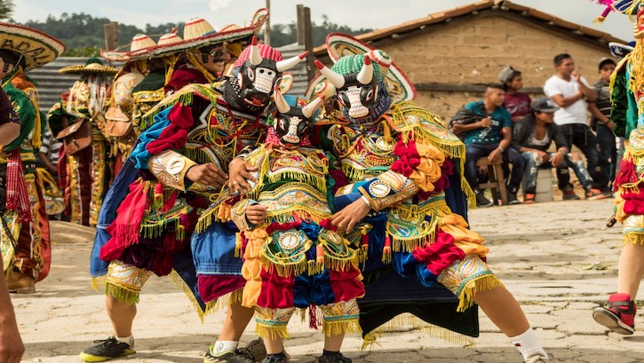 Danzas folcloricas en Guatemala